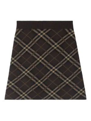 BURBERRY チェック柄 Aラインスカート 15号 Burberry（バーバリー