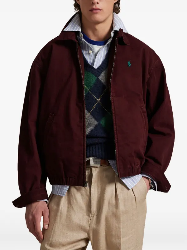 Polo Ralph Lauren ロゴ ジャケット | レッド | FARFETCH JP