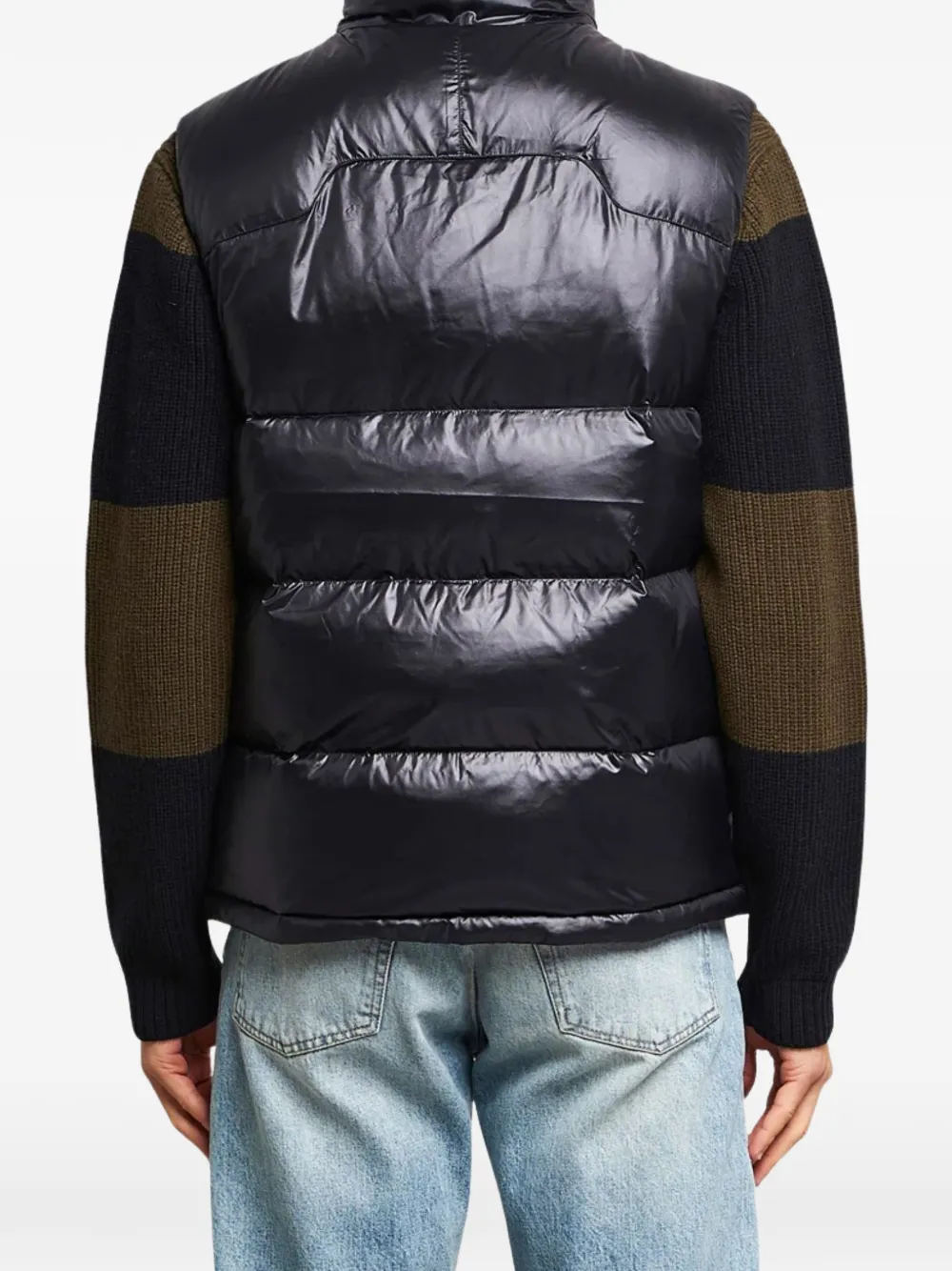 Polo Ralph Lauren Zipped Sleeveless Gilet In Black