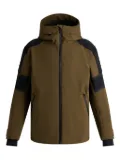 Fusalp Amwo quilted shoulder-panel ski jacket - Brown