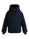 Fusalp quilted hooded padded coat - Blue