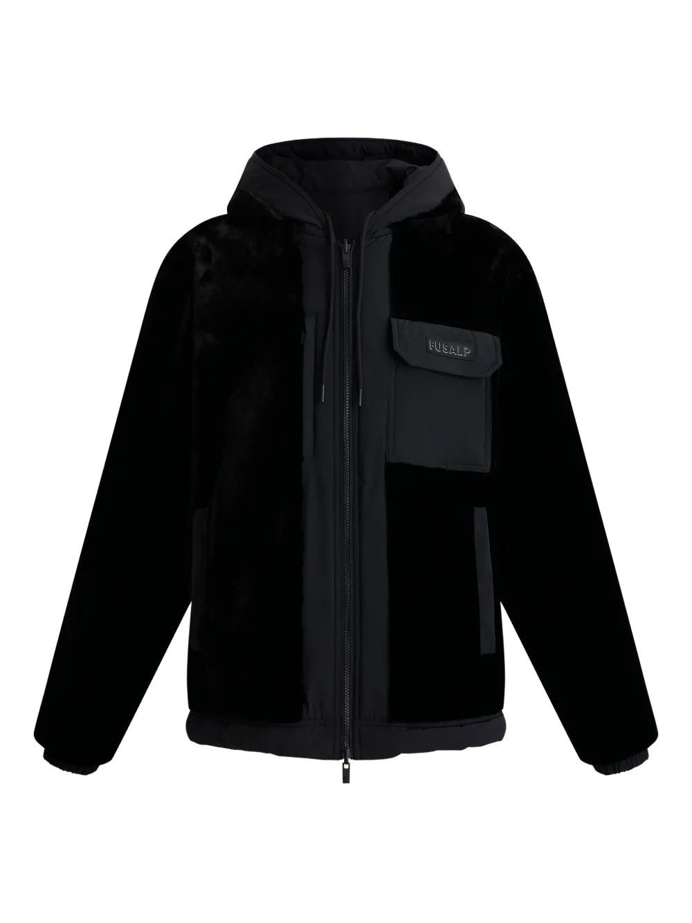 Fusalp hooded reversible jacket | Black | Image 1