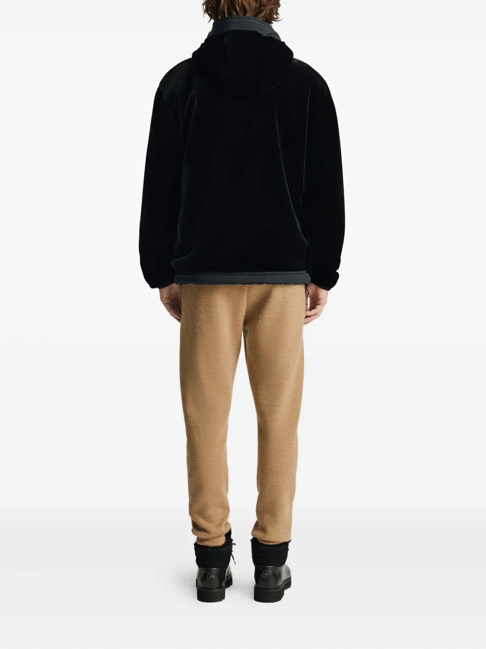 Fusalp Hooded Reversible Jacket In Black