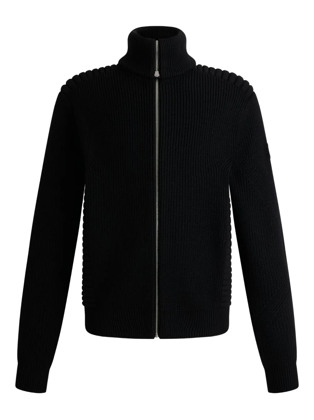 Fusalp ribbed ottoman-panel sweater | Black | Image 1