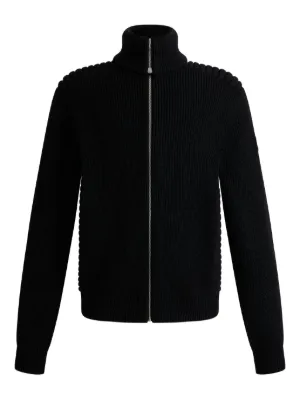 Homme Plissé Issey Miyake ジップアップ パーカー | ブラック