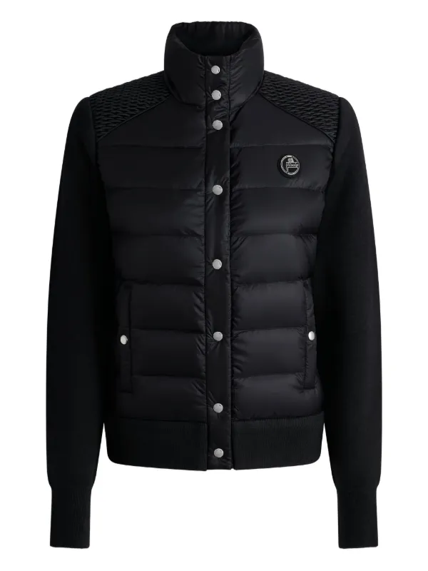 Fusalp Acarim Panelled Puffer Jacket in Black