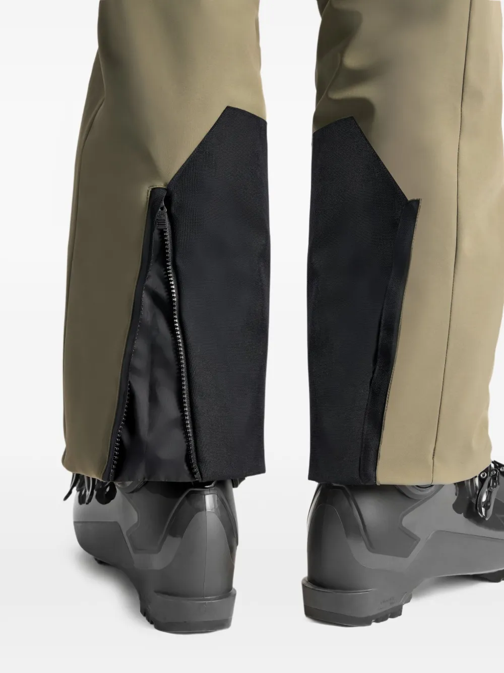 Fusalp Panelled Zip-detail Ski Bottoms In Green