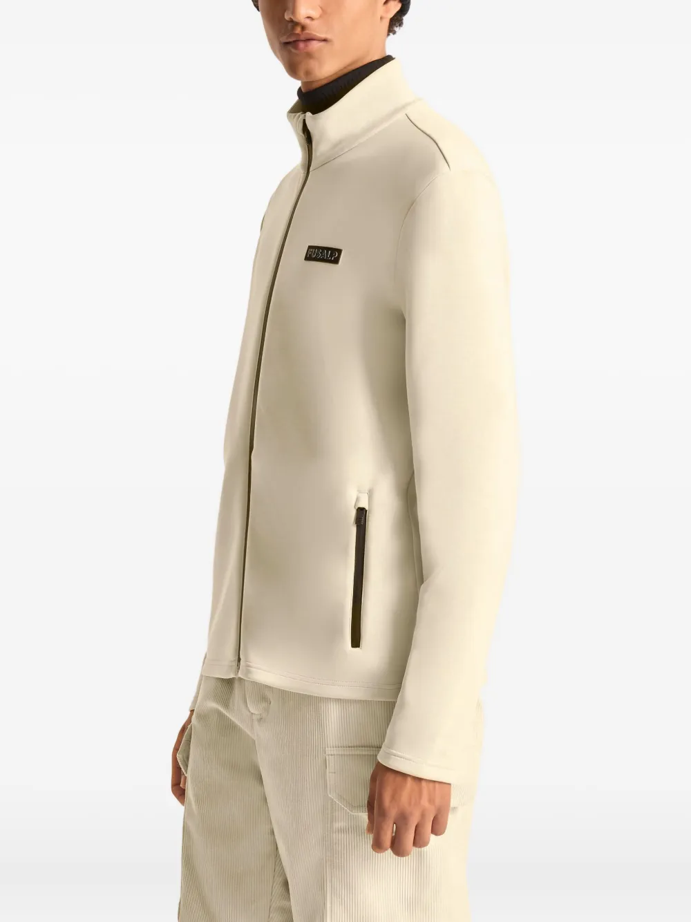 Fusalp Ski-jack met hoge hals Beige