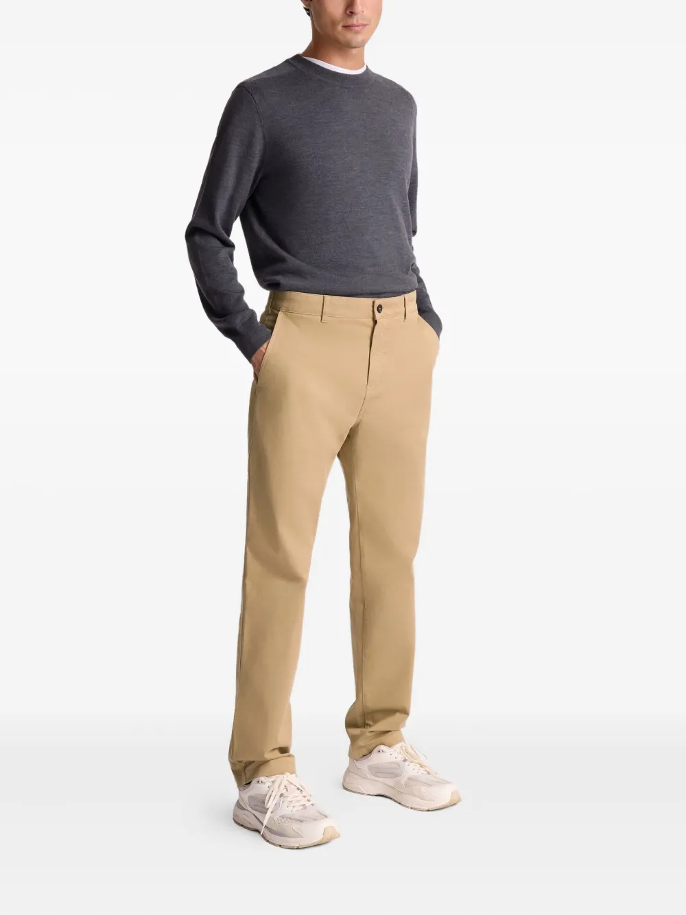 Fusalp Twill straight broek Beige