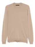 Low Brand crew-neck sweater - Brown