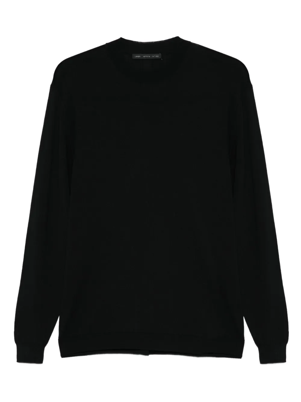 Low Brand crew-neck sweater | Black | Image 1