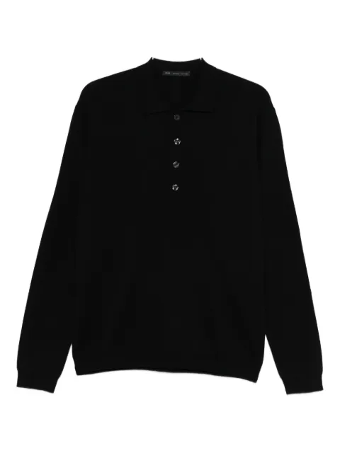 Low Brand playera tipo polo con botones