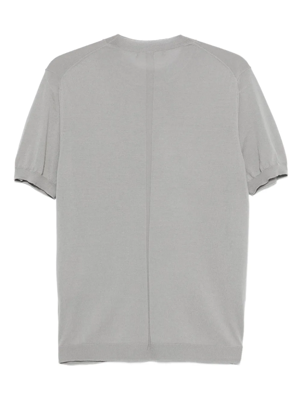 Low Brand T-shirt met ronde hals - Grijs