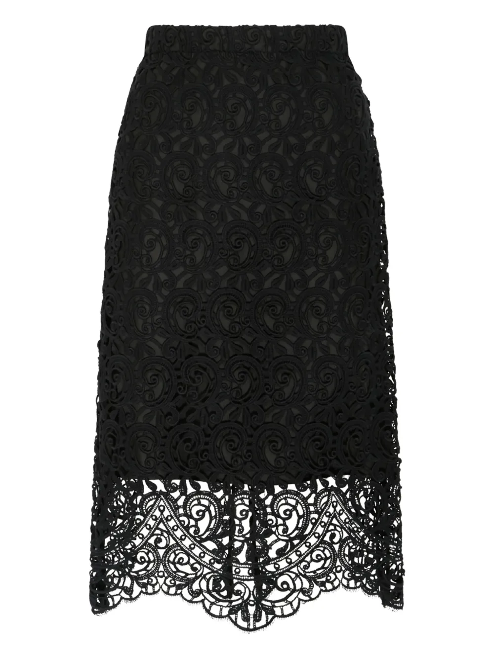 Burberry lace midi skirt | Black | Image 1