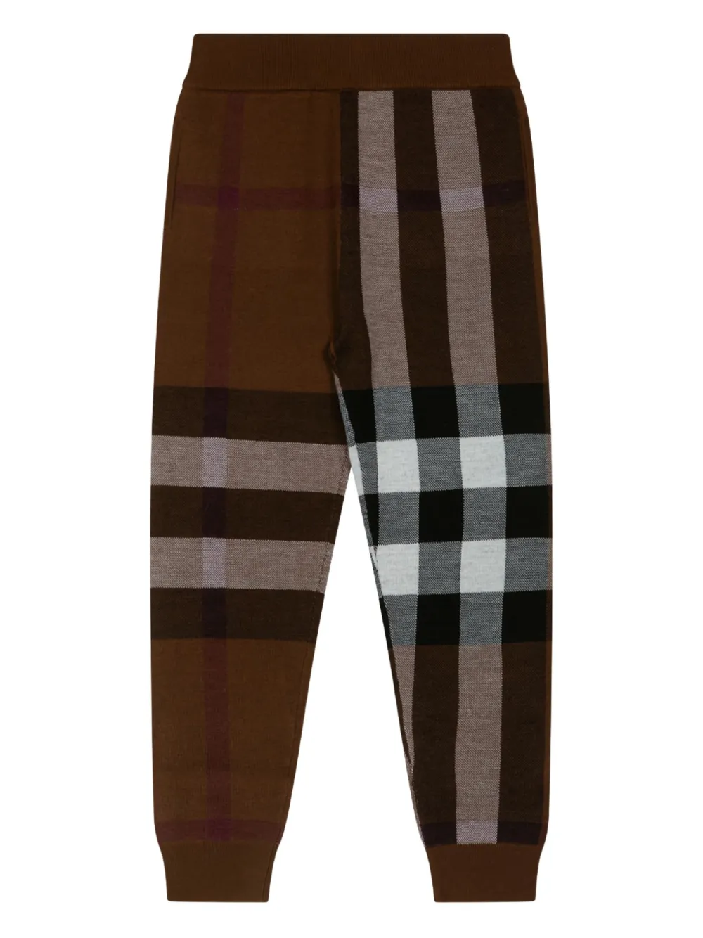 Burberry Kids check-pattern track pants | Boys Casual Trousers | Image 2