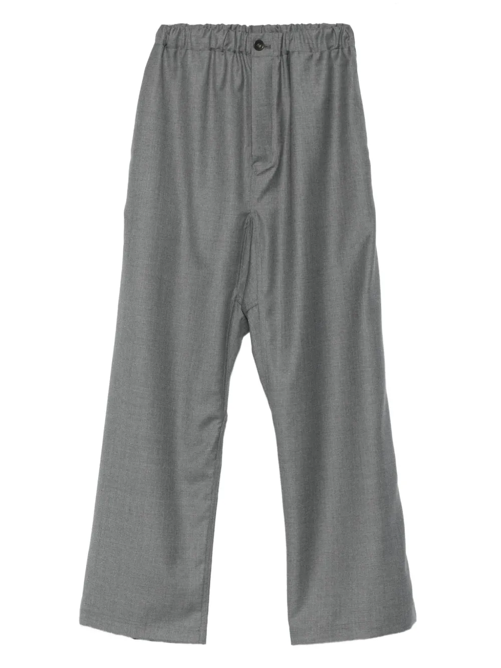 Sofie D'hoore elasticated-waist wool pants | Grey | Image 1