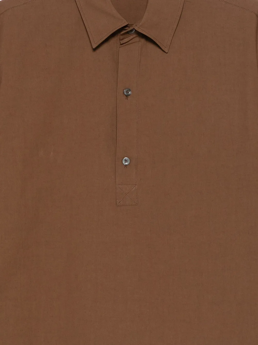 Sofie D'hoore Blouse met knoop Bruin