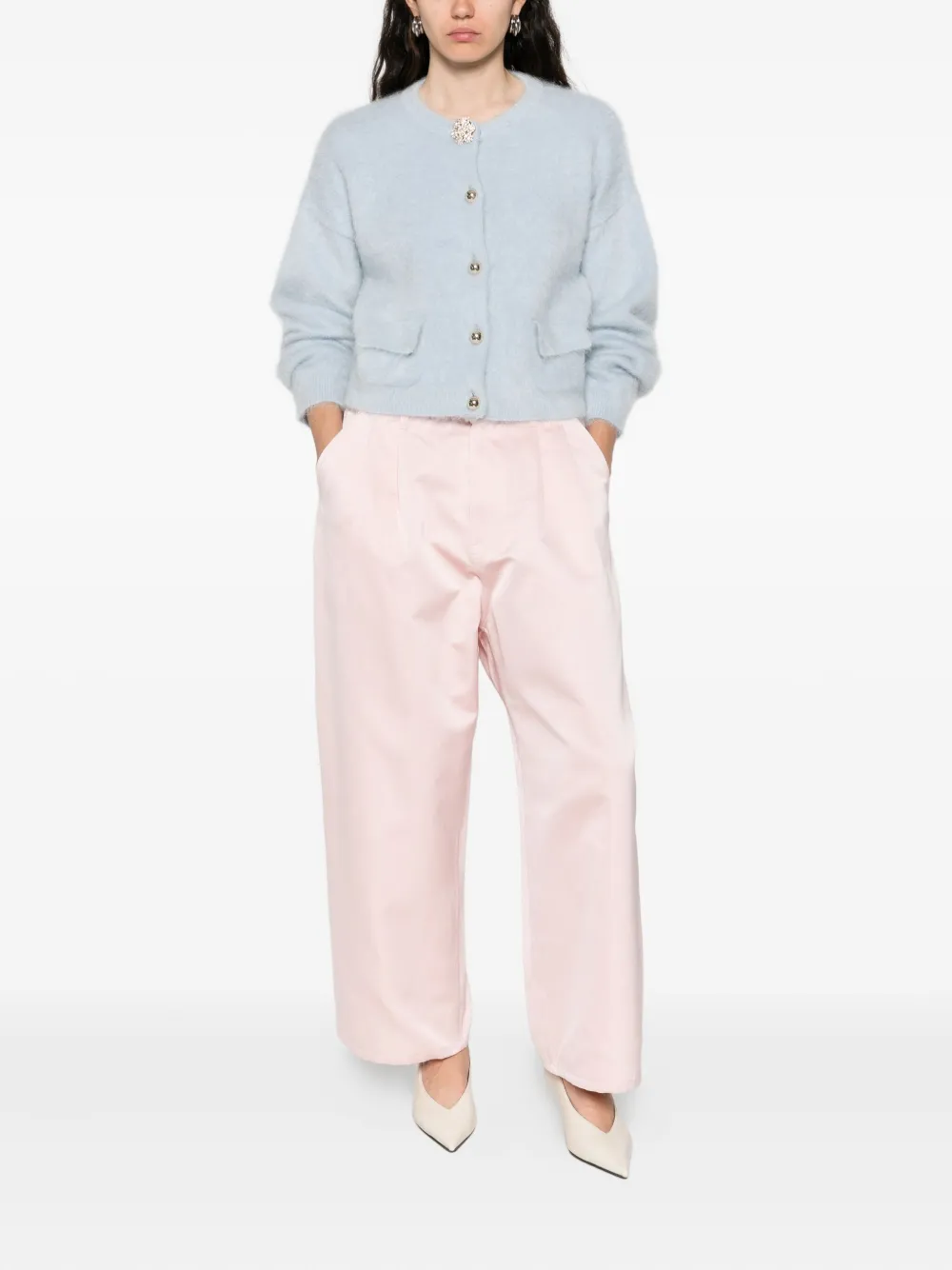 Sofie D'hoore Pleated Pants In Pink