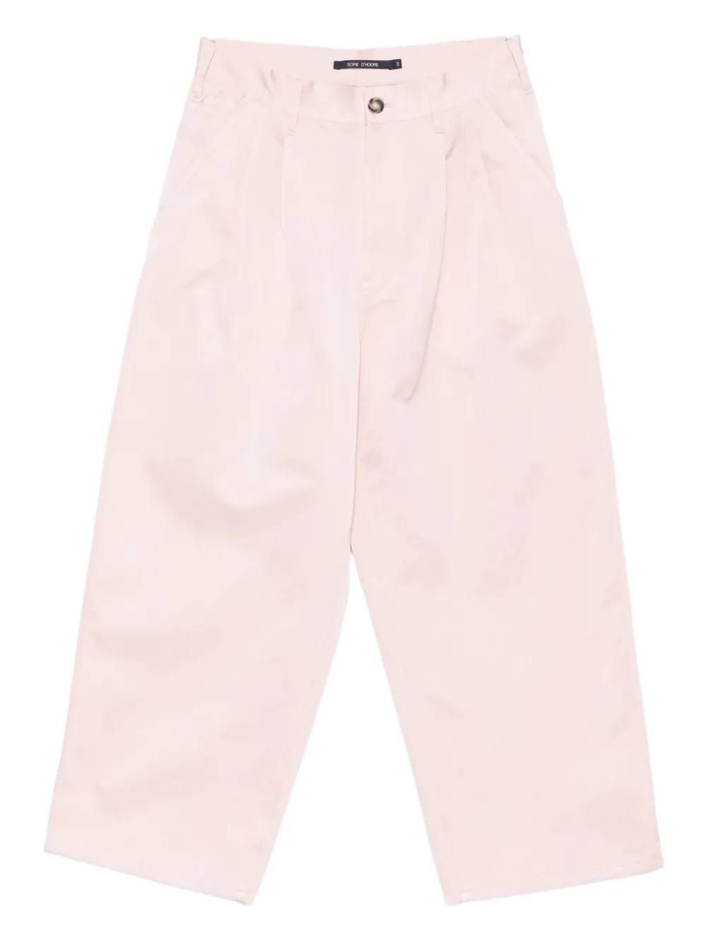 Sofie D'hoore Pleated Pants In Pink