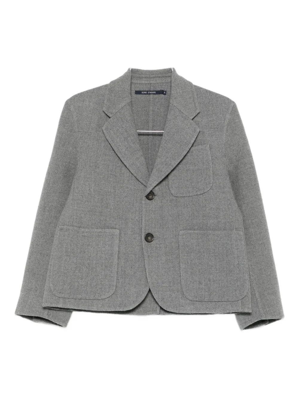 Sofie D'hoore single-breasted blazer | Grey | Image 1