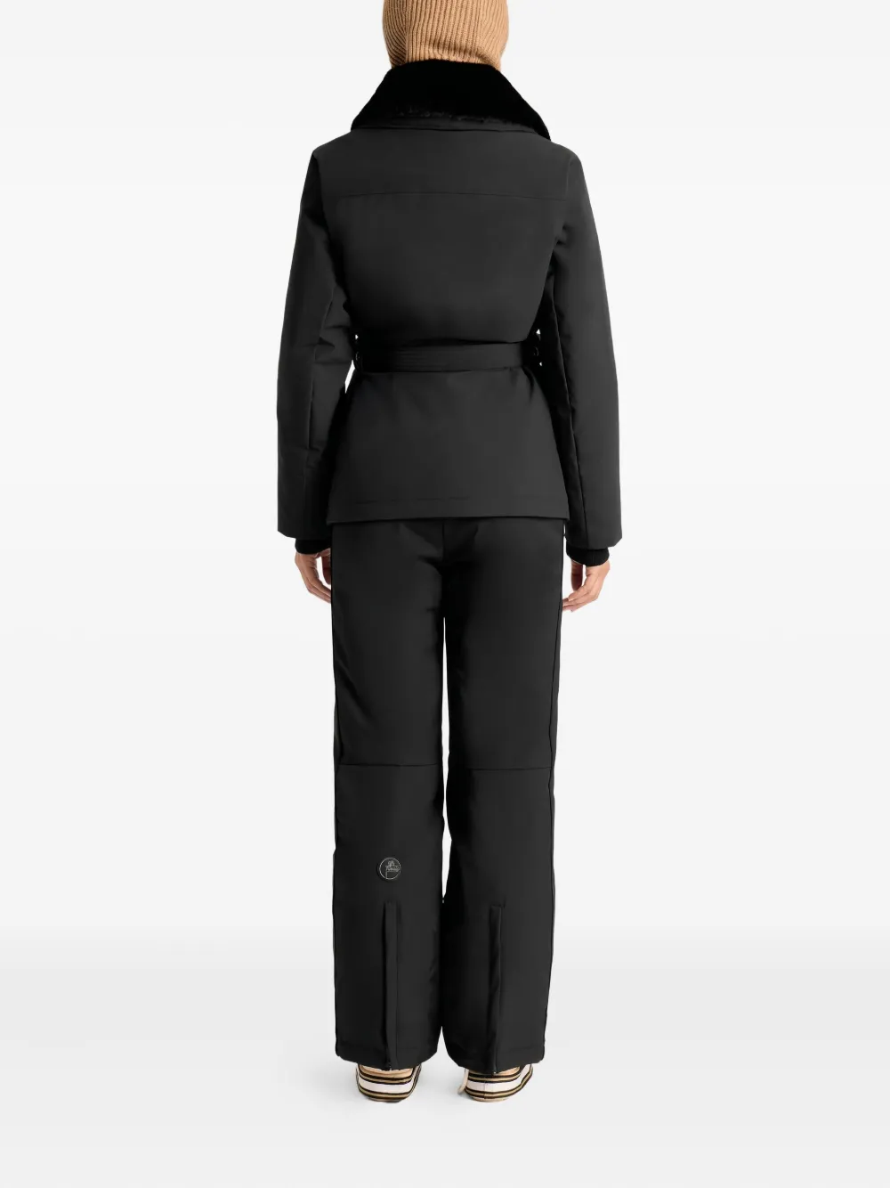 Fusalp Belted Ski Jacket In Black