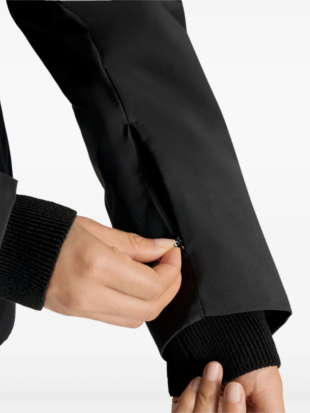 Fusalp Belted Ski Jacket In Black