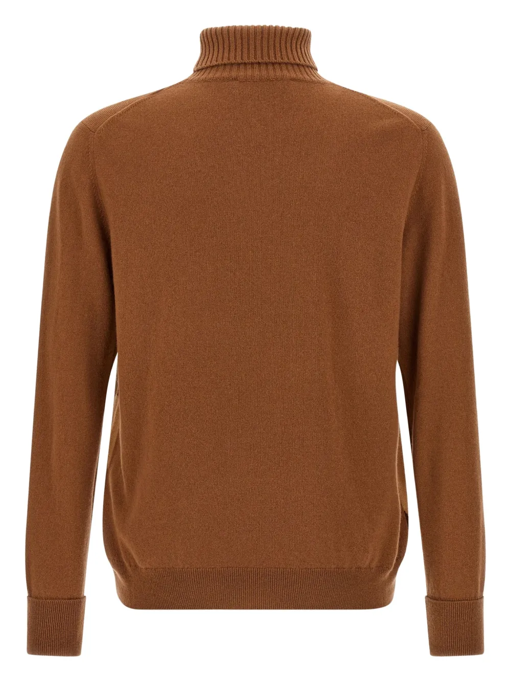 Ballantyne argyle-pattern turtleneck sweater - Bruin