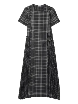 BURBERRY バーバリー 切り替えワンピース 美品】BURBERRYワンピース バーバリーワンピース ワンピース
