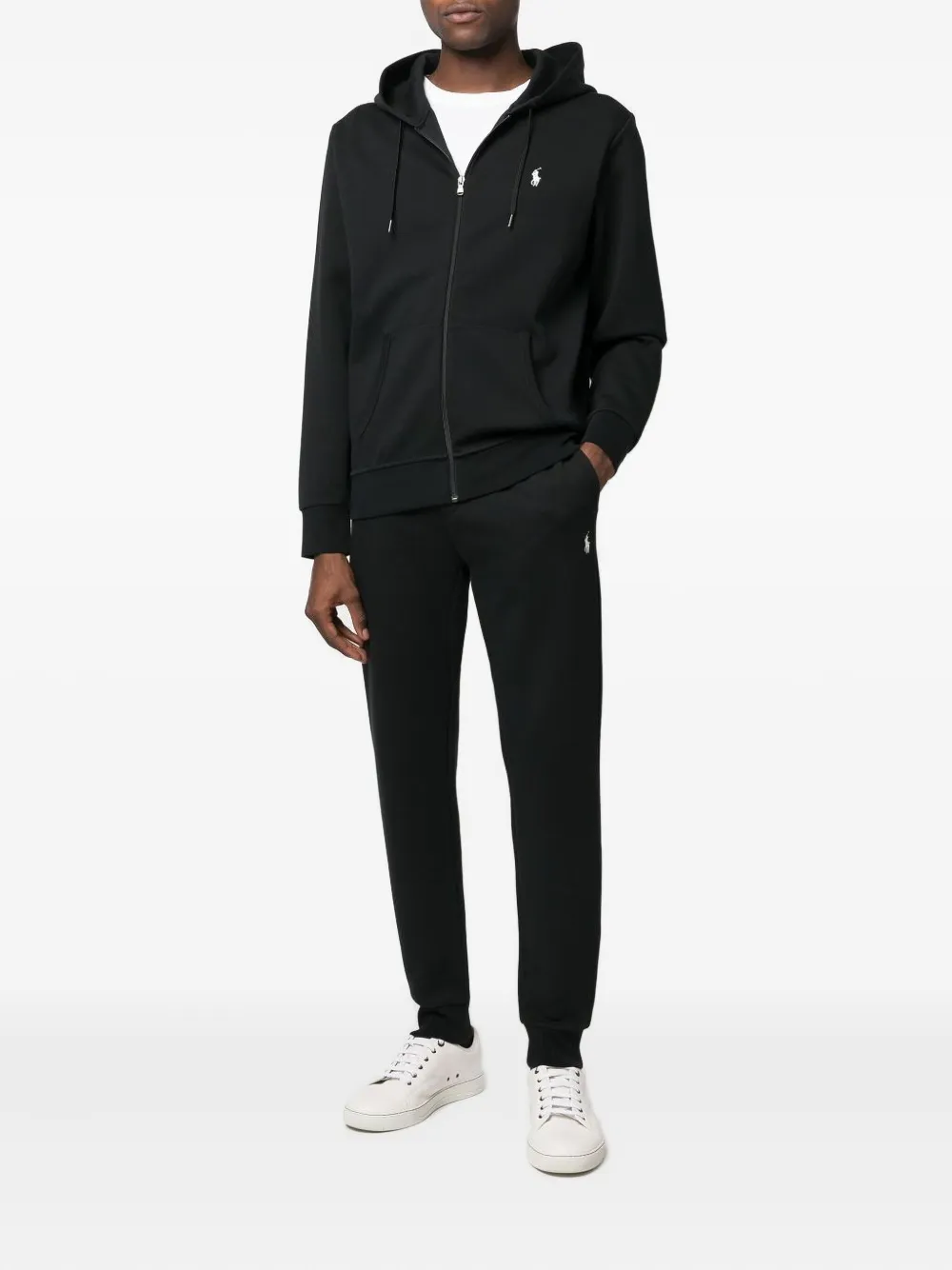 Polo Ralph Lauren Logo-embroidered Track Pants In Animal Print