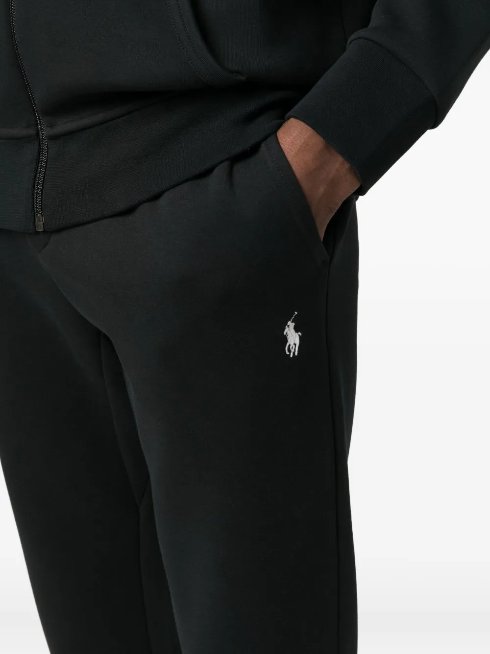 Polo Ralph Lauren Logo-embroidered Track Pants In Animal Print
