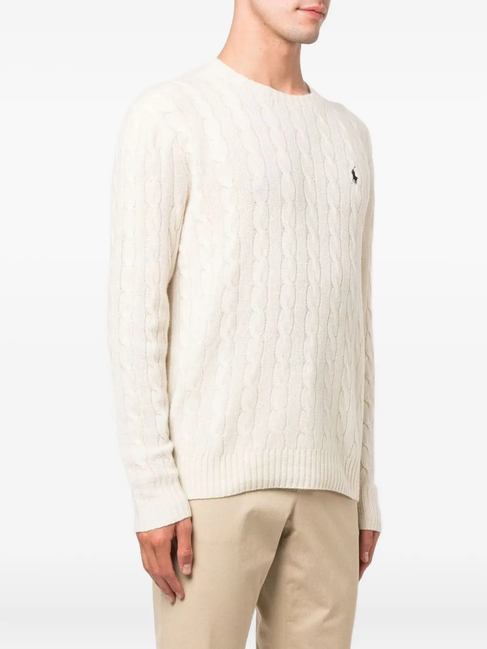 Polo Ralph Lauren wool blend sweater - Wit