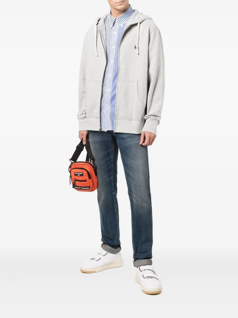 Polo Ralph Lauren logo-embroidered zip-up hoodie | Hoodies | Image 2