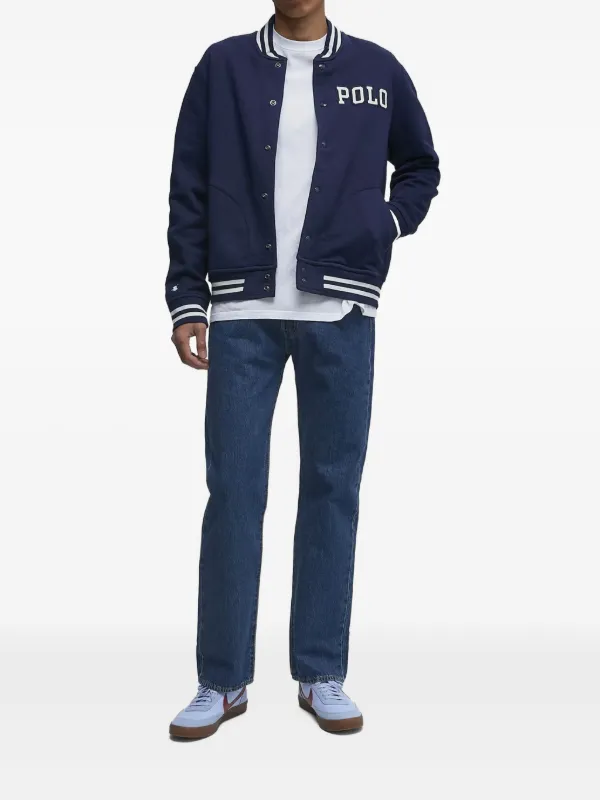 Polo Golf Ralph Lauren ストライプジャケット L Polo Ralph Lauren ストライプディテール ジャケット | ブルー