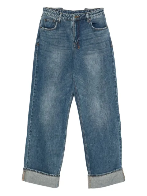 Ksubi Playback cuffed wide-leg jeans