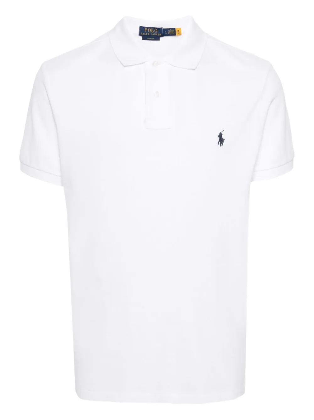 Polo Ralph Lauren Stretch-cotton Performance Tailored Polo Shirt In White