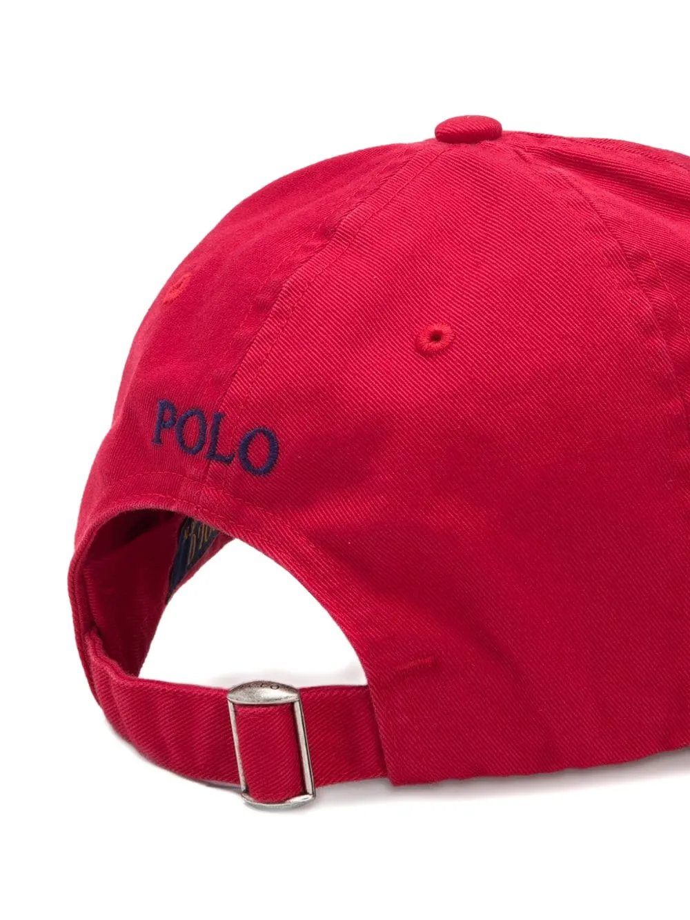 Polo Ralph Lauren logo-embroidered cap - Rood