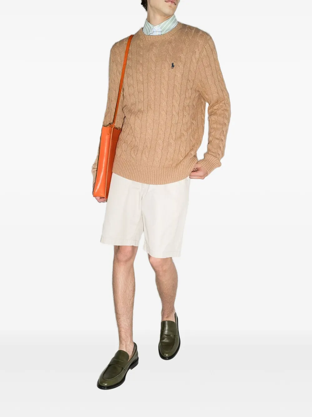 Polo Ralph Lauren logo-embroidered sweater - Beige