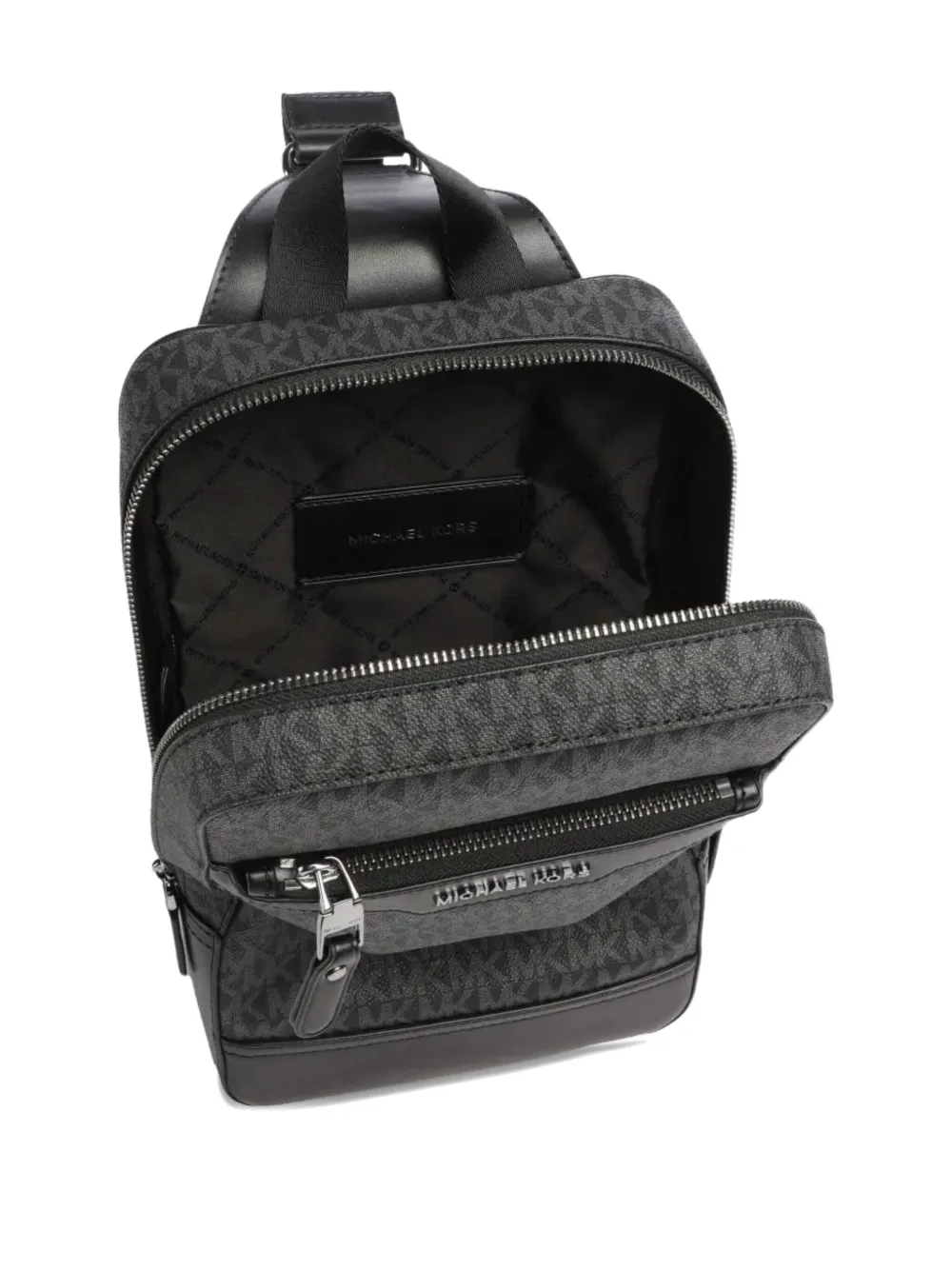 Michael Kors Hudson rugzak met logo Grijs