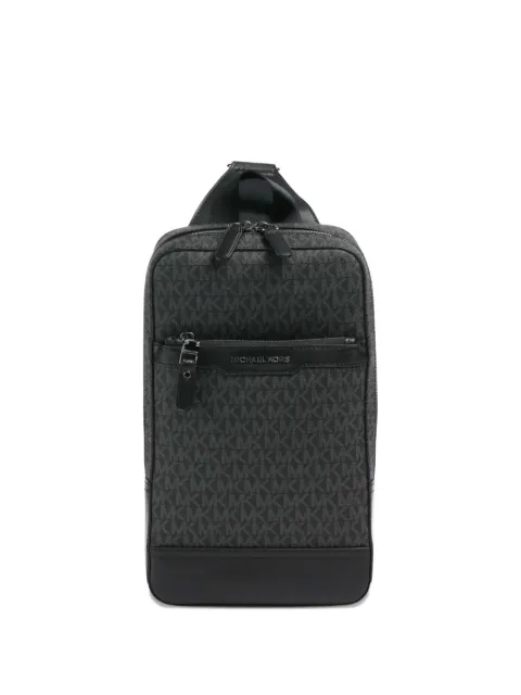Michael Kors Hudson logo slingpack backpack