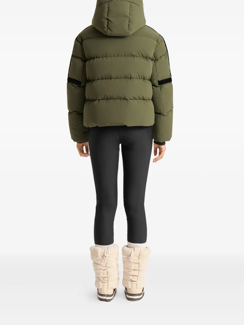 Fusalp Ski-jack met capuchon Groen