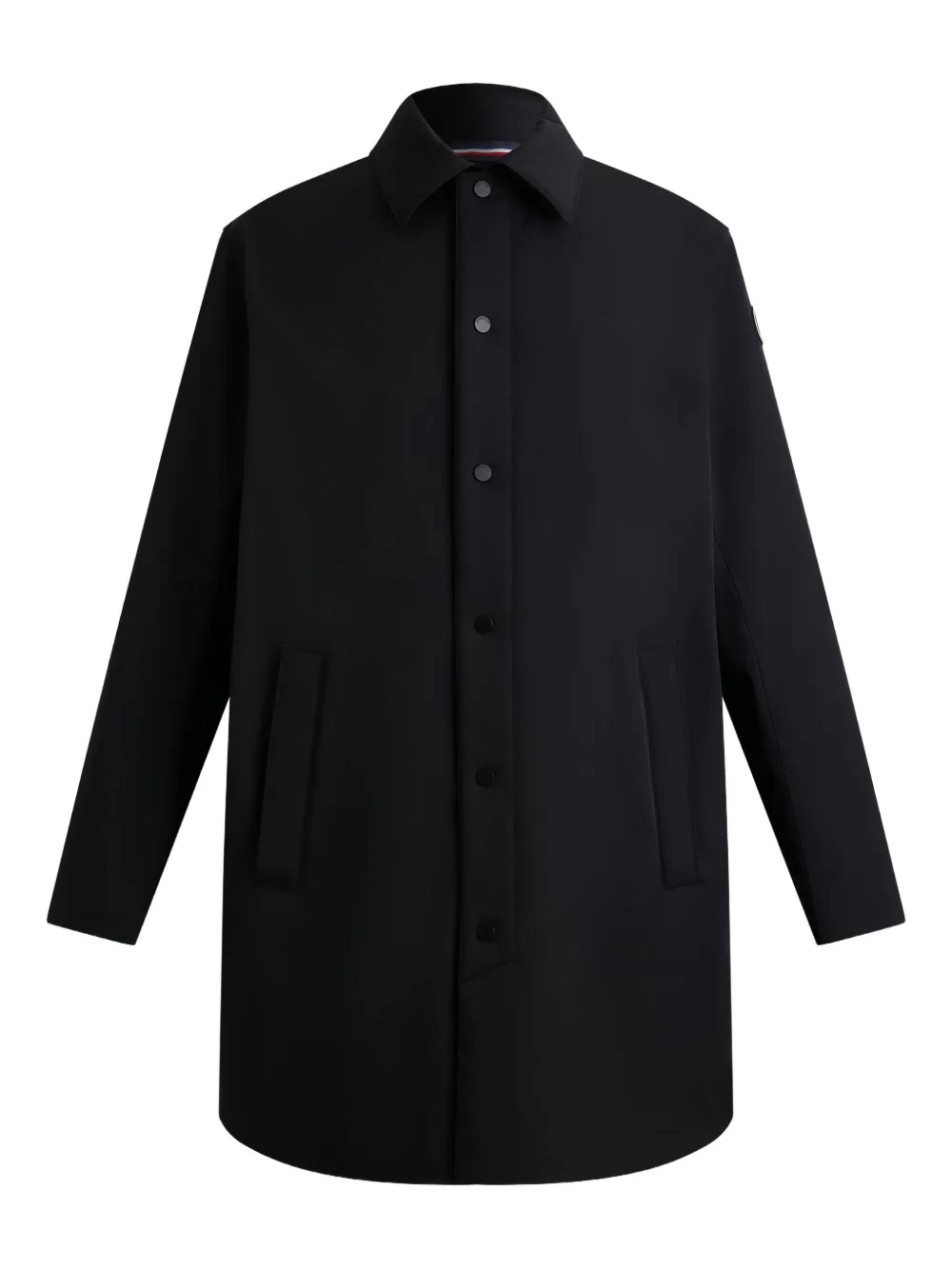 Fusalp Single-breasted Button Coat In Blue