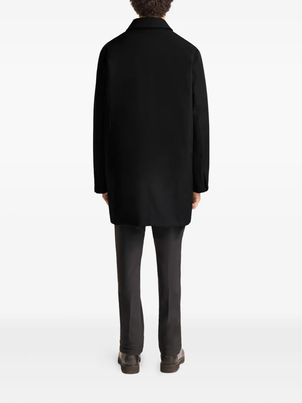 Fusalp Single-breasted Button Coat In Blue