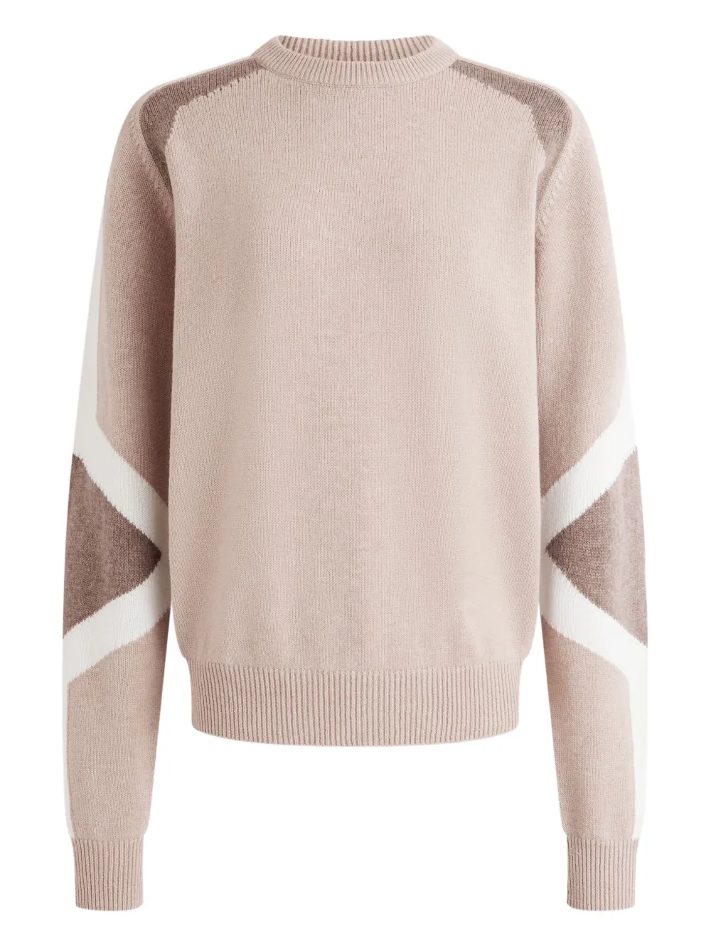 Fusalp colour-block wool sweat | Pink | Image 1