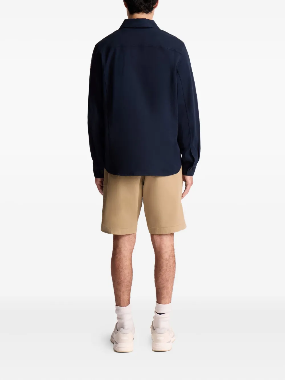 Fusalp Button-fastening Patch-pocket Shirt Jacket In Blue