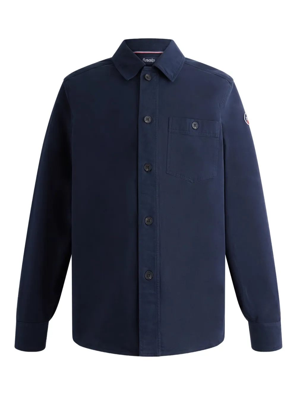 Fusalp Hemdjacke mit aufgesetzter Tasche | Blau | Image 1