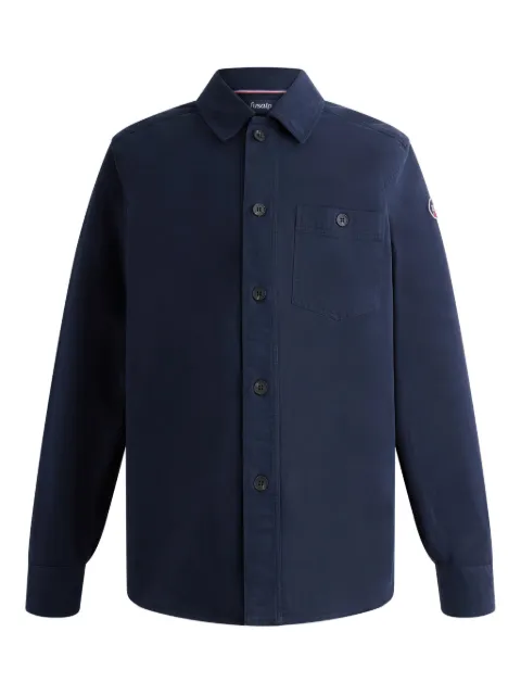 Fusalp button-fastening patch-pocket shirt jacket