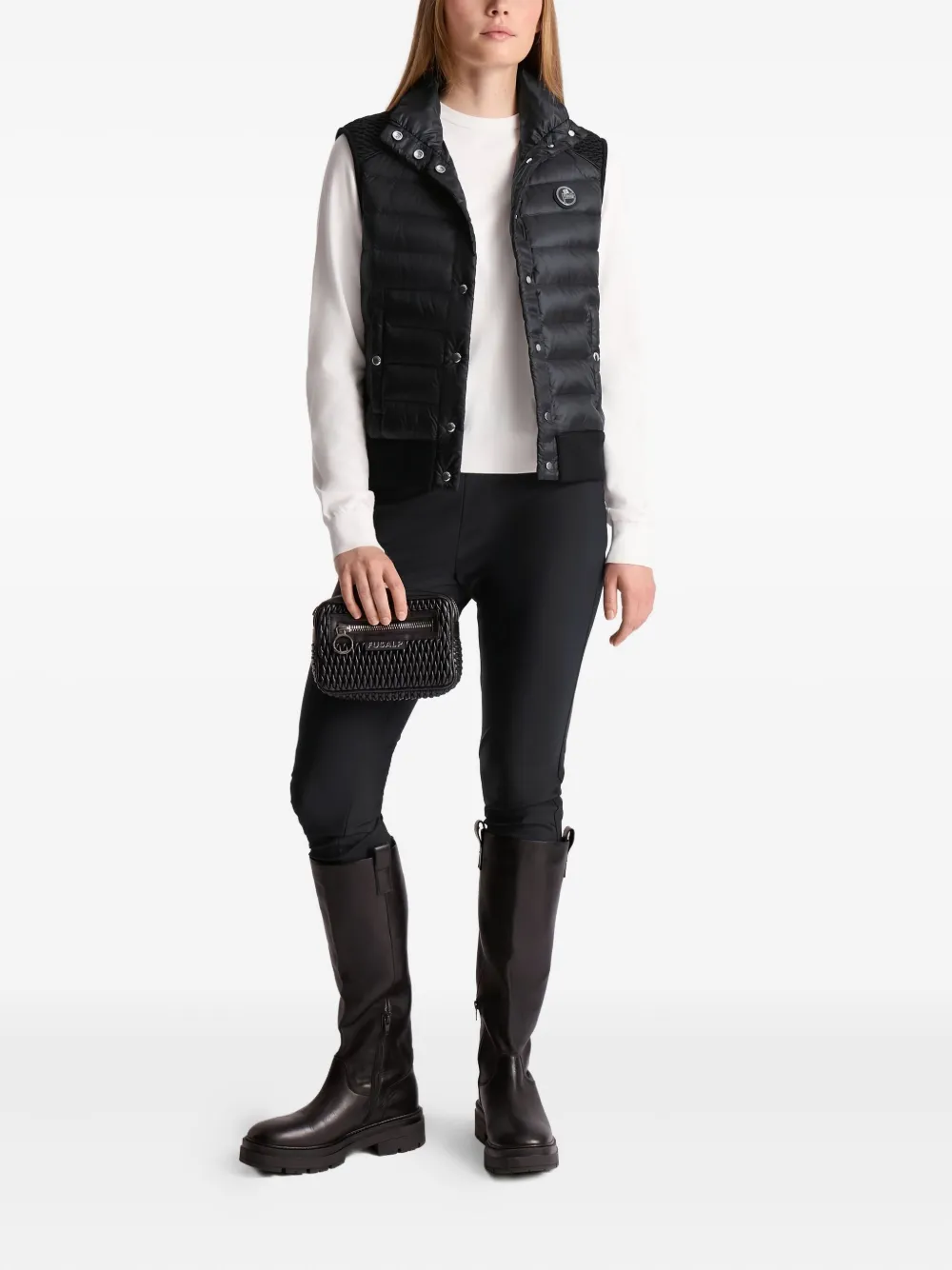 Fusalp Miraca Quilted Padded Gilet In Multi