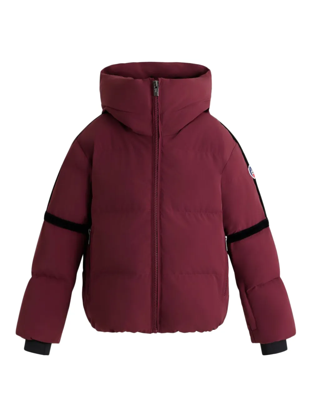 Fusalp abrigo con ribete de terciopelo | rojo | Image 1