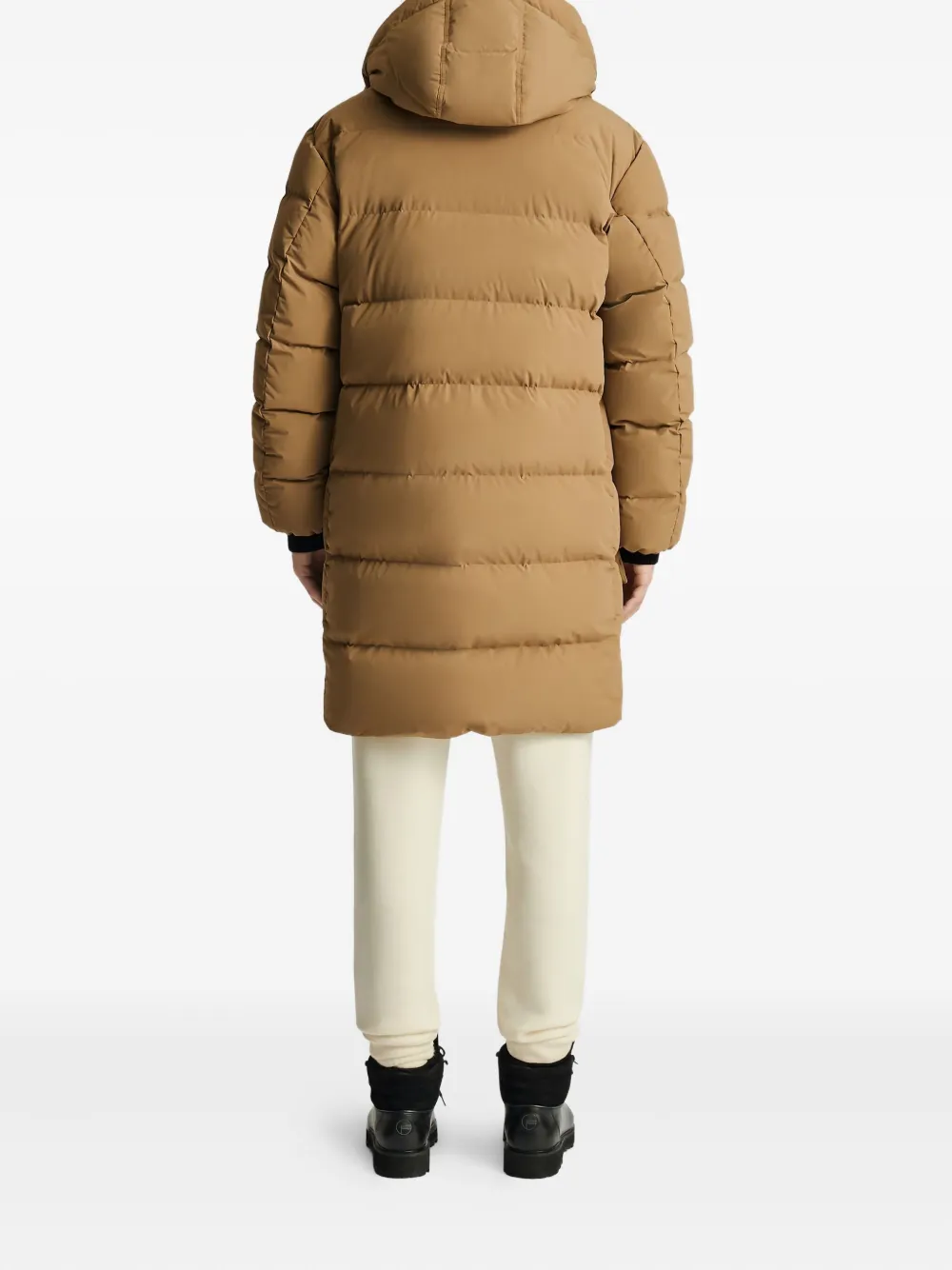 Fusalp Padded Down Coat In Neutral