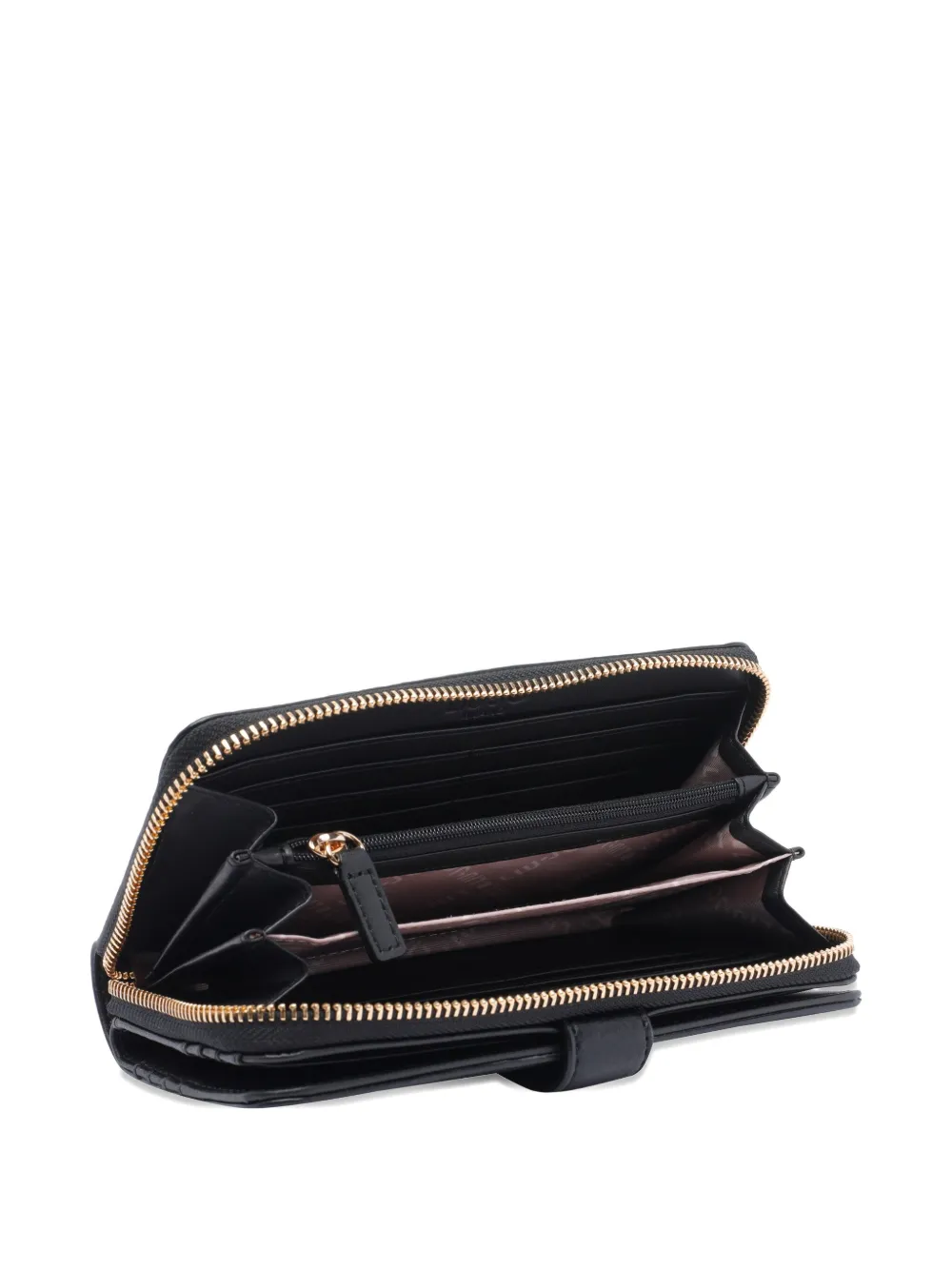 LIU JO logo-detail wallet - Zwart